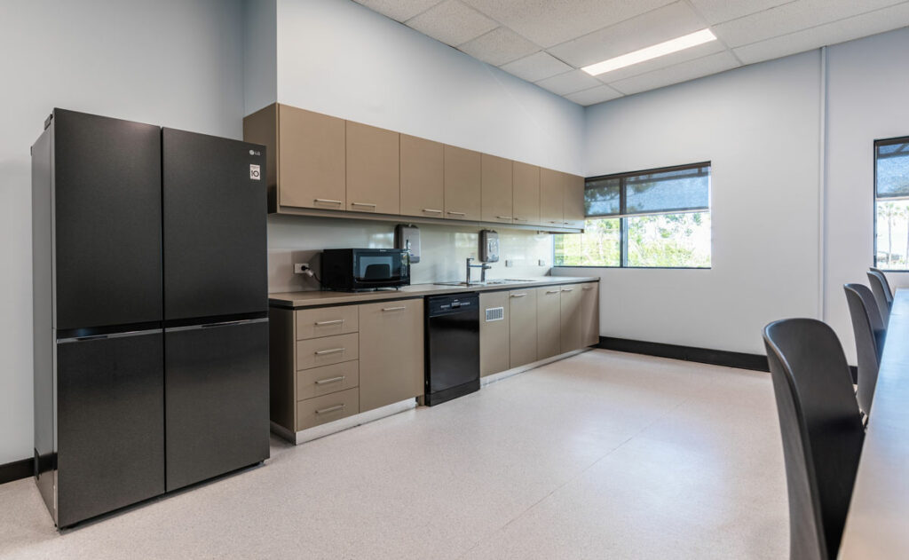 Phlow - Albemarle Project construction of large kitchen space